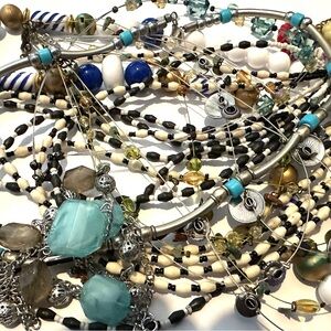 1/2 Pound Jewelry Lot, Destash, Repurpose, Reuse